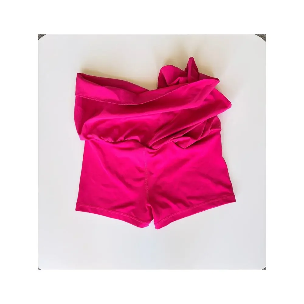 90 Degree Blue and Pink Athletic Shorts